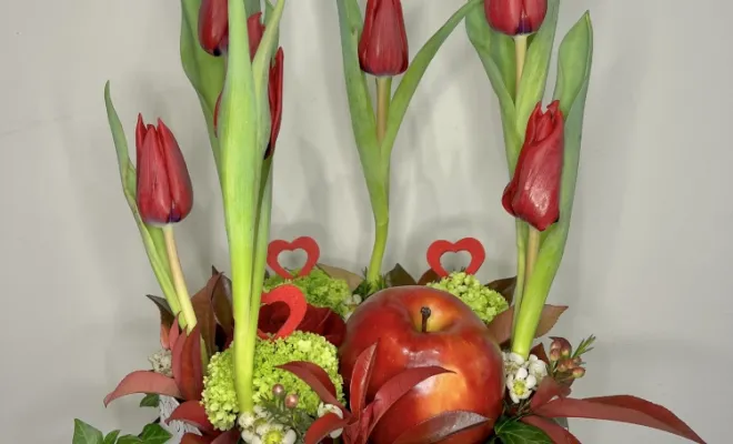 Vente de fleurs pour la Saint-Valentin, Ensuès-la-Redonne, Maison Segard