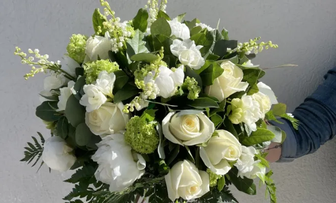 Vente de fleurs pour le premier Mai, Ensuès-la-Redonne, Maison Segard