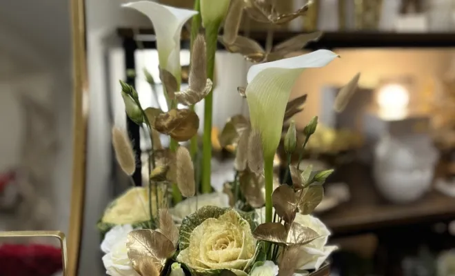 Vente de fleurs pour Noël, Ensuès-la-Redonne, Maison Segard